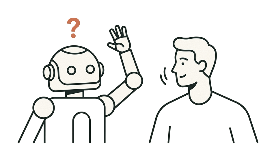 AI hỏi lại trước khi làm